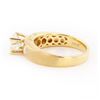 Image 2 : 0.97 ctw SI2 CLARITY CENTER Diamond 18K Yellow Gold Ring (1.26 ctw Diamonds)