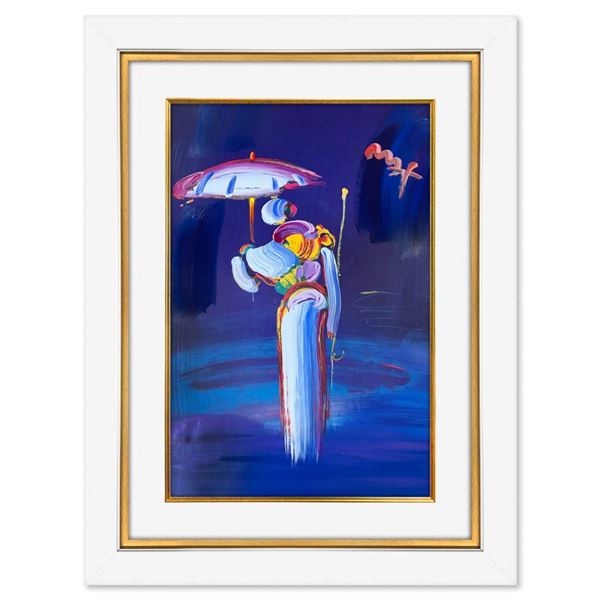 Sage with Umbrella and Cane by Peter Max