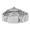 Image 6 : Rolex Mens Quickset Stainless Steel Sapphire Silver Index Dial Oyster Band Datej