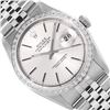 Image 1 : Rolex Mens Stainless Steel 36MM Silver Index Dial Diamond Datejust