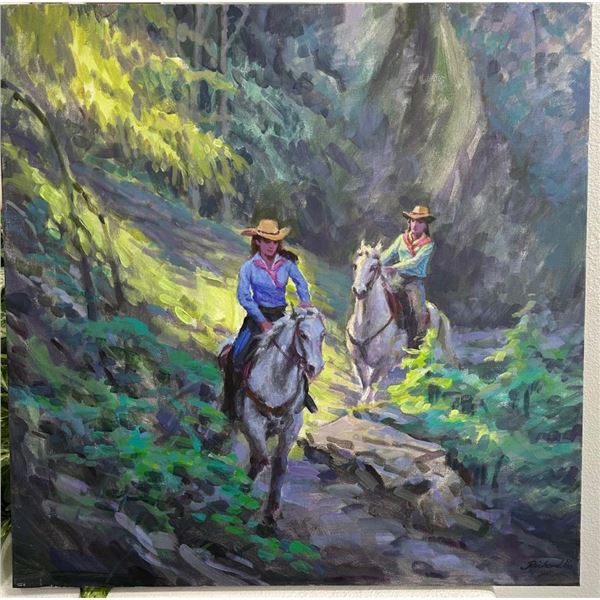 Down the Trail by Richard Ho ORIGINAL