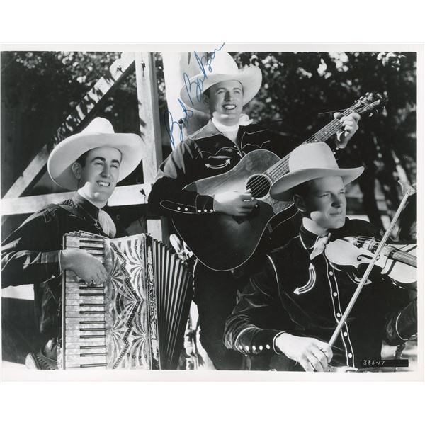 Bob Baker signed photo