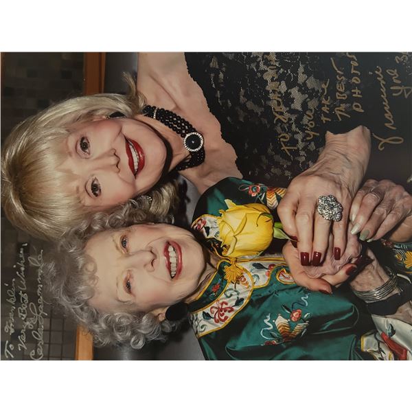 Carla Laemmle / Francine York signed photo