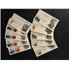 Image 1 : Lot of 10 assorted Olympic FDC's