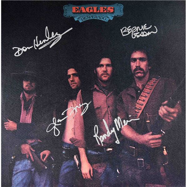 Eagles Desperado signed album