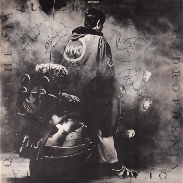The Who signed Quadrophenia  album