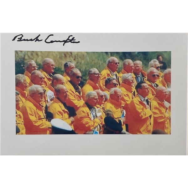 Band of Brothers D-Day, Bulge WWII 101st AB signed photo