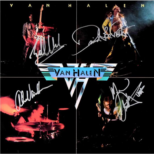 Van Halen signed debut album