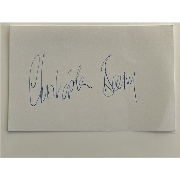 Christopher Borat original signature