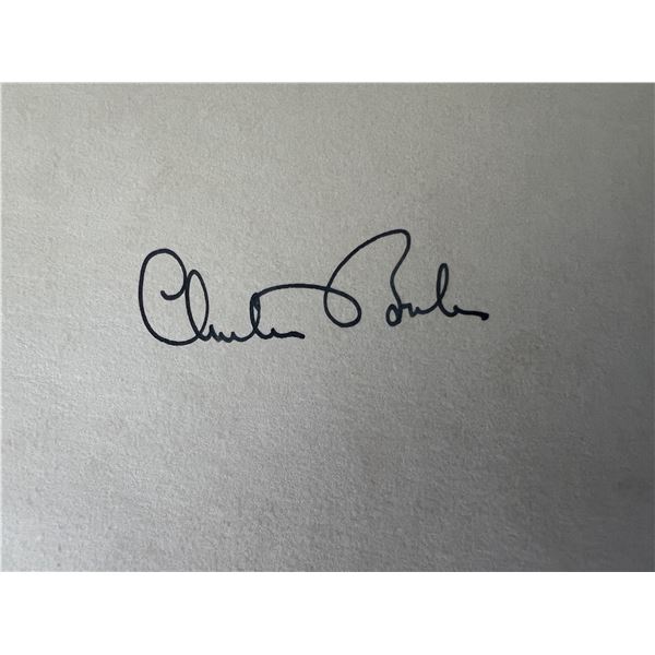 Governor of Connecticut Chester Bowles original signature