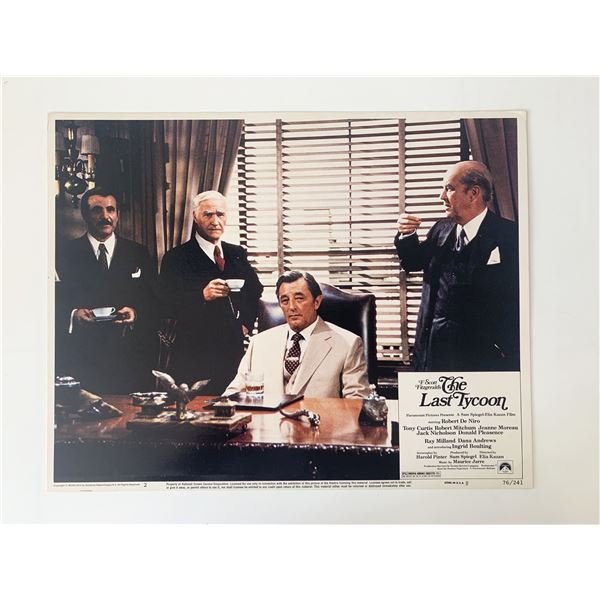 The Last Tycoon original 1976 vintage lobby card