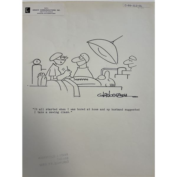 Randy Glasbergen Original Cartoon