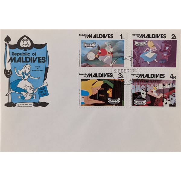 Disney's Alice In Wonderland Commemorative First Day Cover