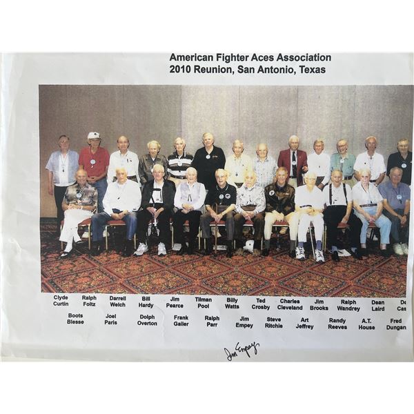 Jim Empey signed  2010 reunion photo