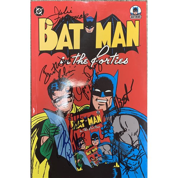 Batman signed comic