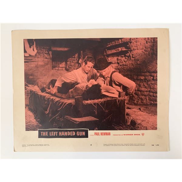 The Left Handed Gun original 1958 vintage lobby card