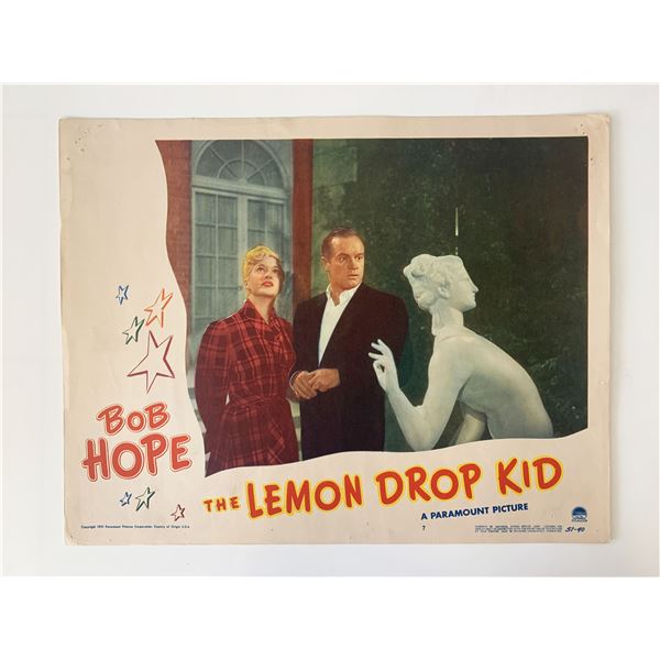 The Lemon Drop Kid original 1951 vintage lobby card