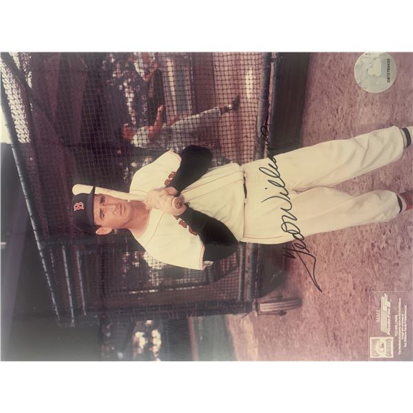 Ted Williams signed photo