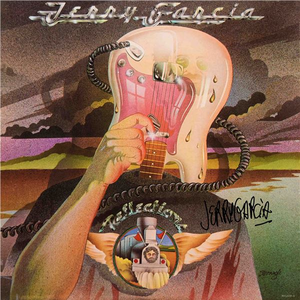 Jerry Garcia Reflections signed album