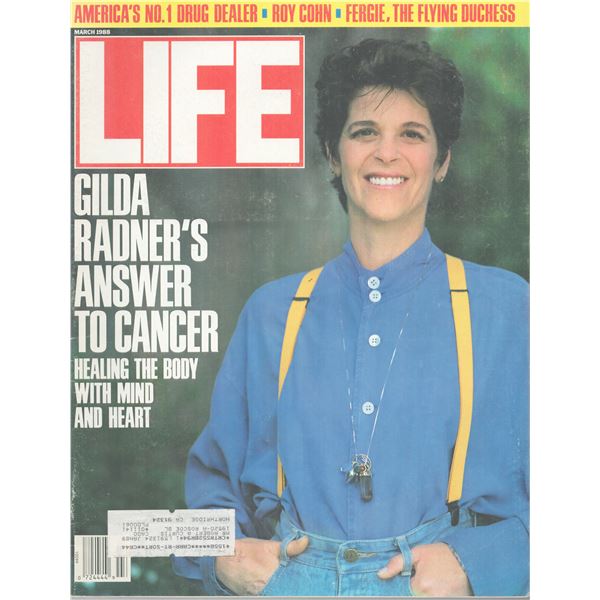 Gilda Radner Life Magazine March, 1988