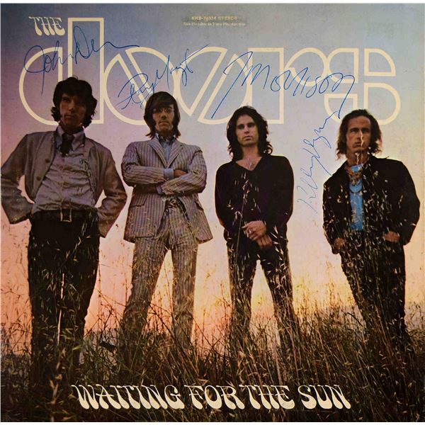 The Doors Waiting For The Sun signed album