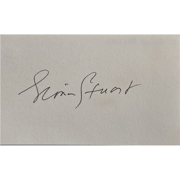 Gloria Stuart original signature