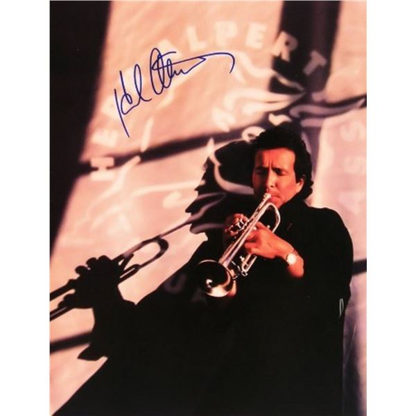 Herb Alpert signed tour book