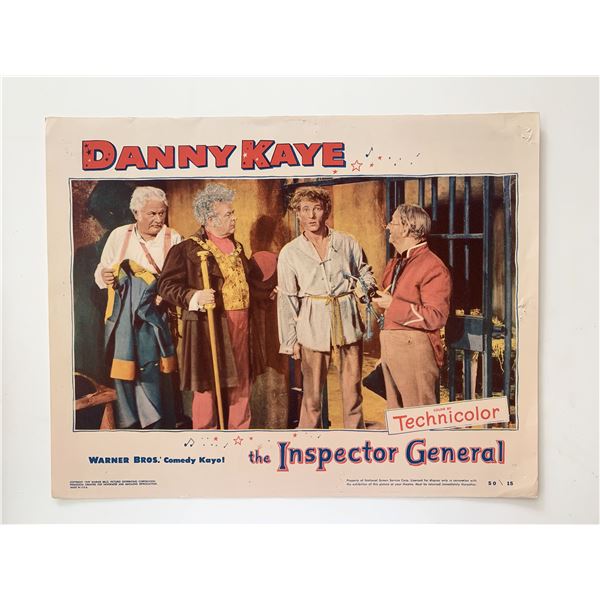 The Inspector General original 1950 vintage lobby card