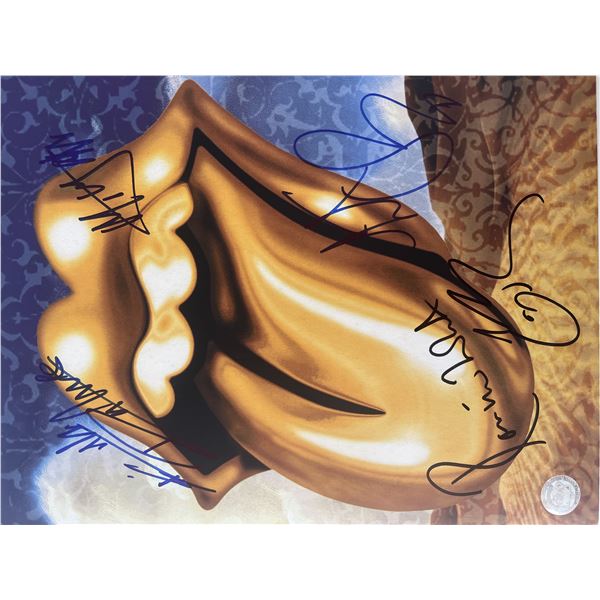 Rolling Stones signed Bridges to Babylon tour book GFA authenticated