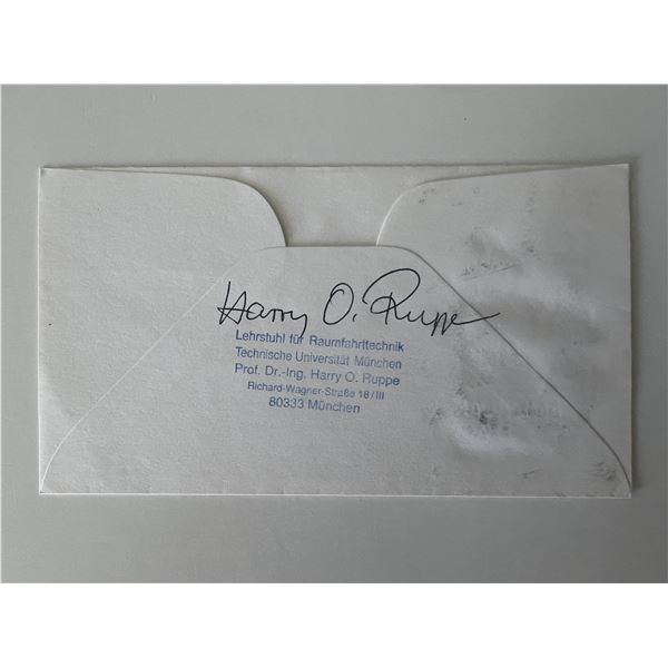 Harry O. Ruppe signed cover