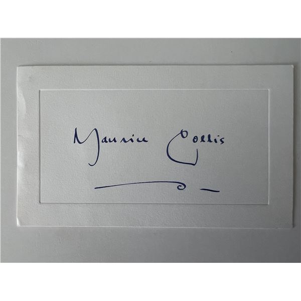 Fashion designer Patrick De Barentzen original signature