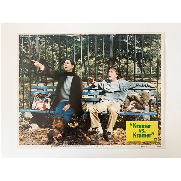 Kramer vs. Kramer original 1979 vintage lobby card
