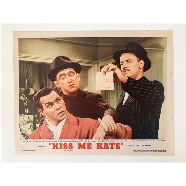 Kiss Me Kate original 1953 vintage lobby card
