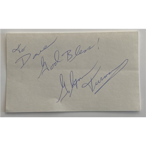 A Different World Glynn Turman original signature