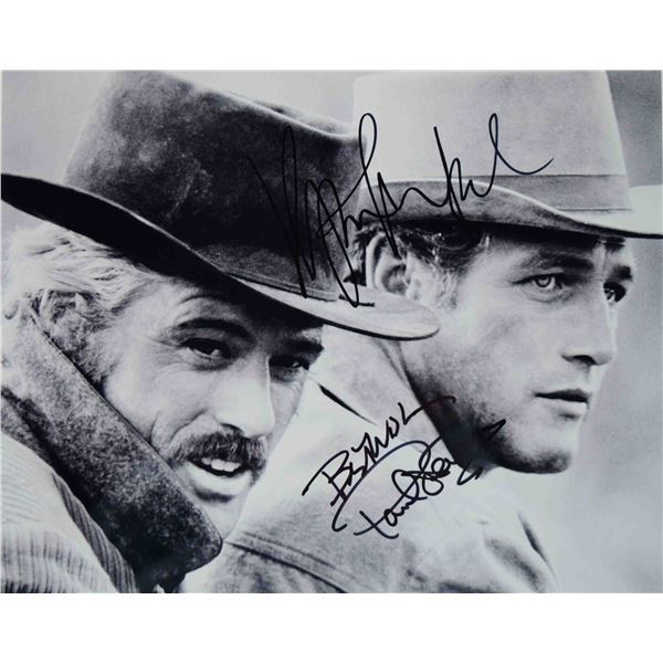 Butch Cassidy and the Sundance Kid signed portrait photo