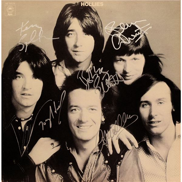 The Hollies signed album