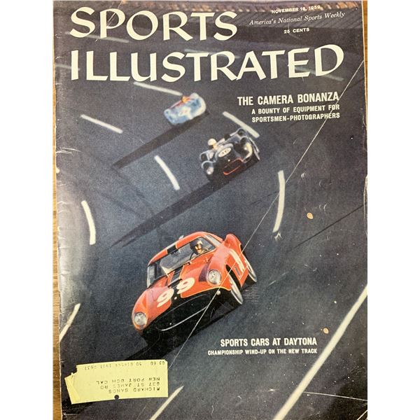 Sports Illustrated 1959 Sports Cars At Daytona issue