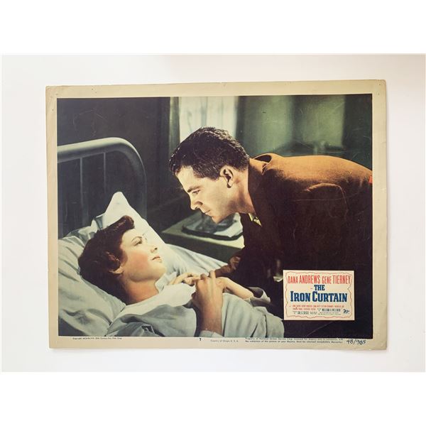 The Iron Curtain original 1948 vintage lobby card