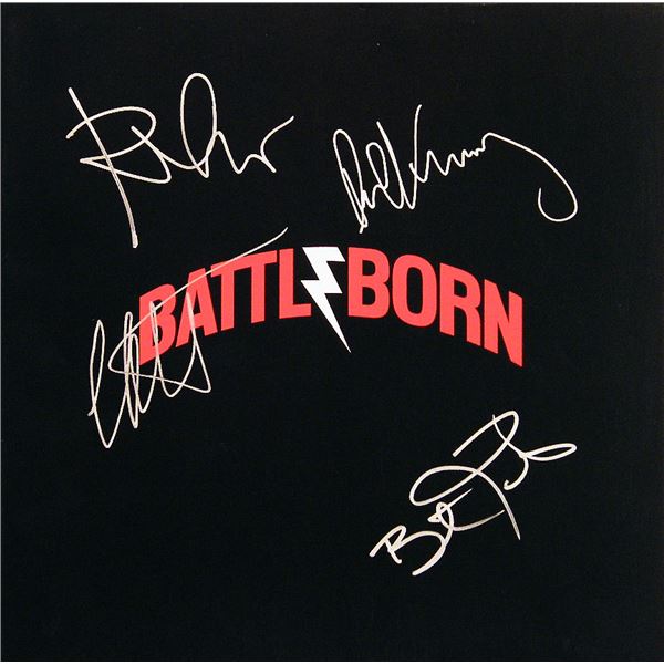 The Killers signed insert booklet