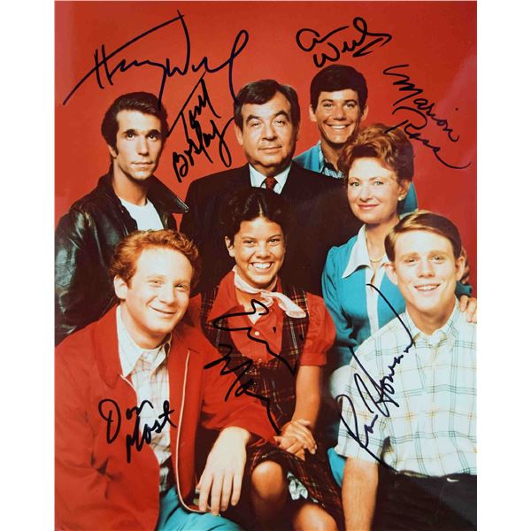 Happy Days signed cast promo photo