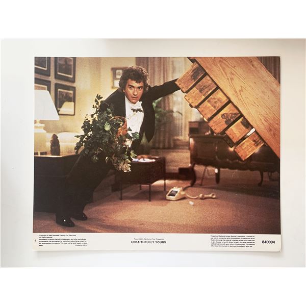 Unfaithfully Yours original 1984 vintage lobby card