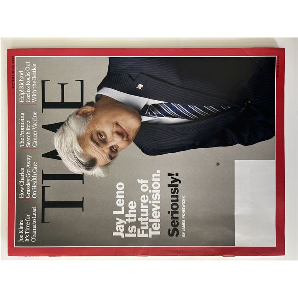 Time Magazine with Jay Leno
