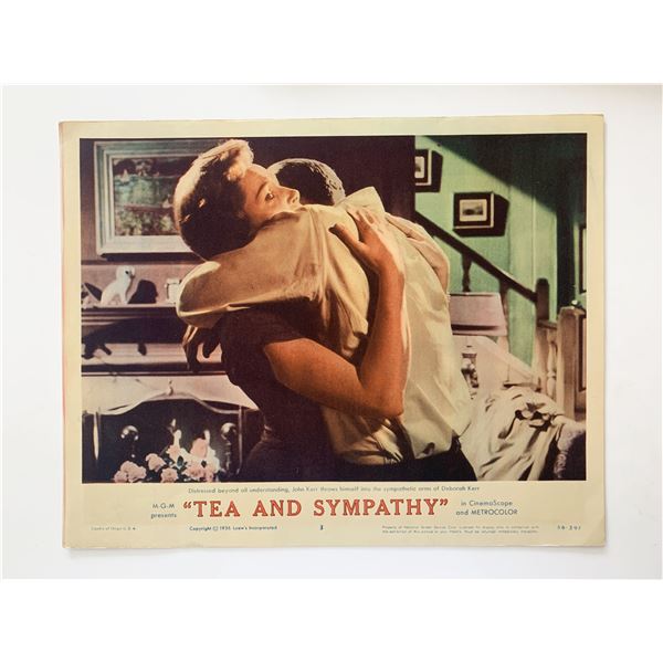 Tea and Sympathy original 1956 vintage lobby card