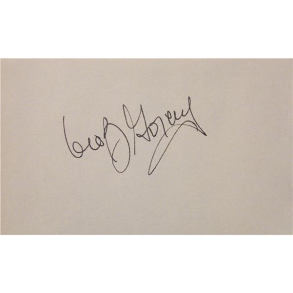 The Dead End Kids Leo B Gorcey signature slip