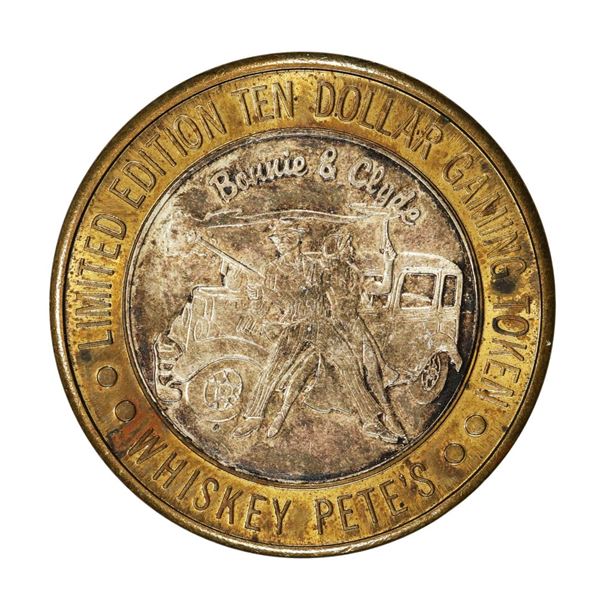 .999 Silver Whiskey Pete's Casino Jean, Nevada $10 Limited Edition Gaming Token