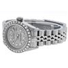 Image 8 : Rolex Ladies Stainless Steel Slate Grey Diamond Datejust Wristwatch