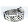 Image 4 : Rolex Mens Stainless Steel Sapphire and Diamond Datejust Wristwatch
