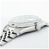 Image 9 : Rolex Mens Stainless Steel Blue Vignette Sapphire and Diamond Datejust Wristwatch
