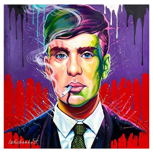 Alexander Ishchenko "Peaky Blinders" Original Acrylic on Canvas