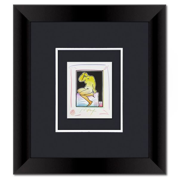 Peter Max Original Mixed Media on Paper